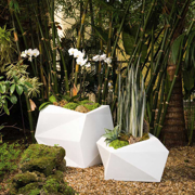Image Thumbnail for ORIGAMI 23" PLANTER ALPINE WHITE