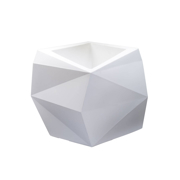 Image Thumbnail for ORIGAMI TALL 26" PLANTER ALPINE WHITE