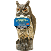 Image Thumbnail for GREAT HORNED OWL HAND PAINTED 16"