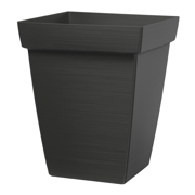 Image Thumbnail for BAMBOO 5" SQUARE SELF-WATERING PLANTER SLATE