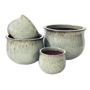 Image Thumbnail for FIONA TULIP CERAMIC POT S/4 FOG GREY