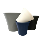 Image Thumbnail for MYLA 12" PLANTER ASH RESIN