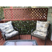 Image Thumbnail for WHITE BLOOM EXPANDABLE PRIVACY SCREEN 6.7'X3'