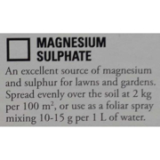 Image Thumbnail for EVERGRO MAGNESIUM SULPHATE  2KG