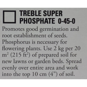 Image Thumbnail for EVERGRO SUPER PHOSPHATE 0-45-0 2KG