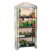 Image Thumbnail for 4 TIER MINI GREENHOUSE - 5'3" X 2'3" X 1'6"