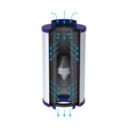 Image Thumbnail for INLINE CARBON FILTER, 8"X30"
