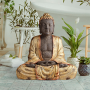 Image Thumbnail for EARTH WITNESS GOLDEN BUDDHA STATUE
